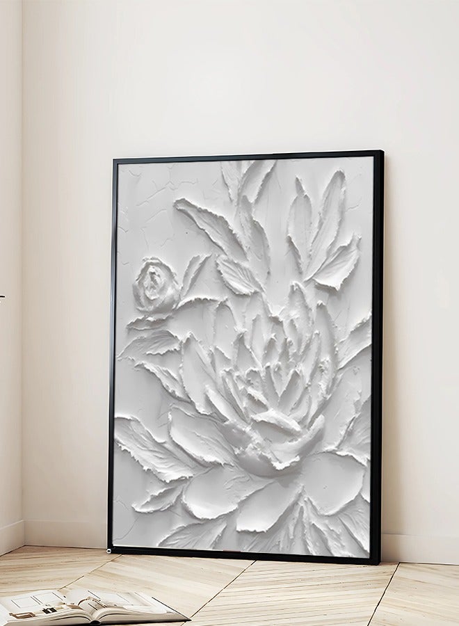 4gdran Canvas Wall Art For Wall Decoration Abstract Design With A Hollow Frame Size 120x80cm One Piece  - Image 2