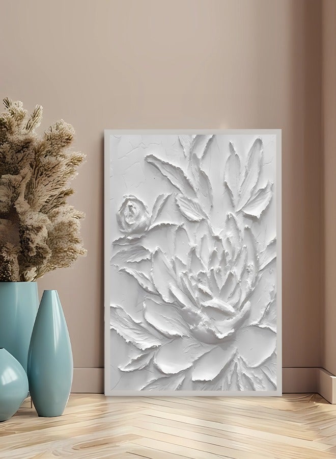 4gdran Canvas Wall Art For Wall Decoration Abstract Design With A Hollow Frame Size 120x80cm One Piece  - Image 3
