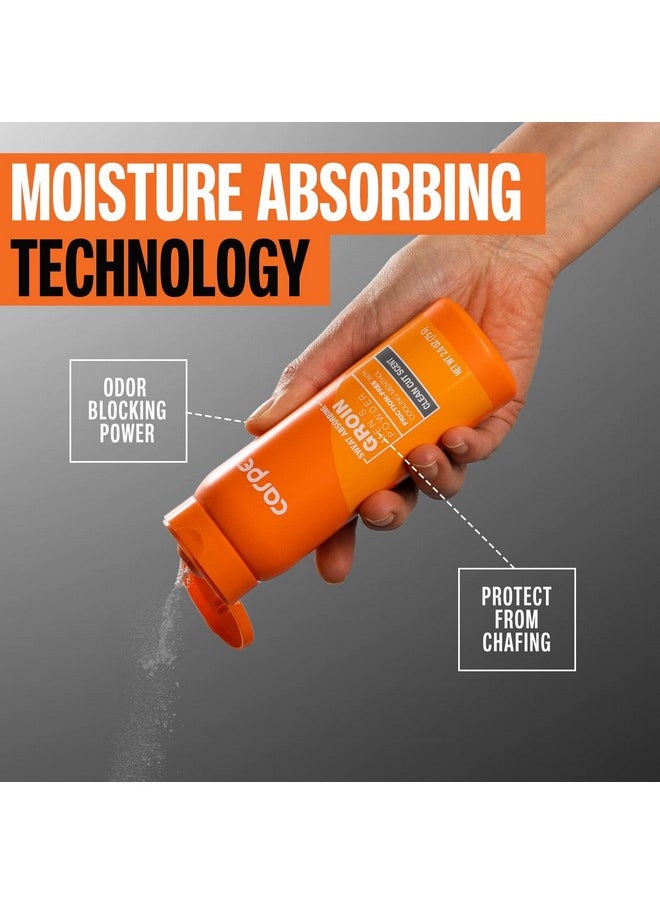 Carpe - Carpe Sweat Absorbing Groin Powder (For Men) - Designed for Maximum Sweat Absorption - Mess and Friction Free, Stop Chafing - Image 1