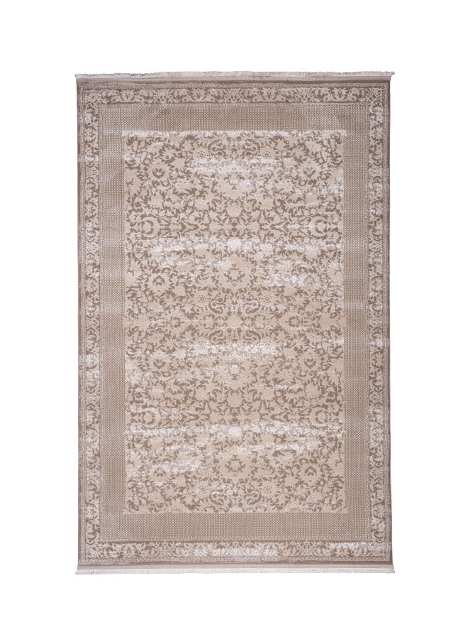 Almas Kavir Carpet سجادة مصنوعة منسوجة بقوام ناعم | تصميم بخور تراثي - رمادي | الحجم - 150x225 سم (5x7 قدم) | لغرفة عائلية متوسطة الحجم، غرفة نوم مع أسرّة ملكية، منطقة طعام تتسع لـ 4-6 أشخاص، ممرات المدخل وردهات الاستقبال - Image 4