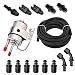 Plobeda 6AN 25 Feet Fuel Injection Line Fitting Adapter Kit EFI FI wFilterRegulator LS Conversion with 12pcs Push Lock Swivel Fitting Hose Ends Kits for C5 Corvette - Image 2