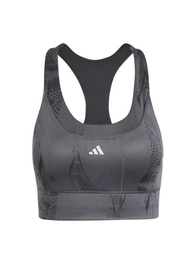 Adidas Run Pocket Medium-Support AOP Bra Iteration - Image 5