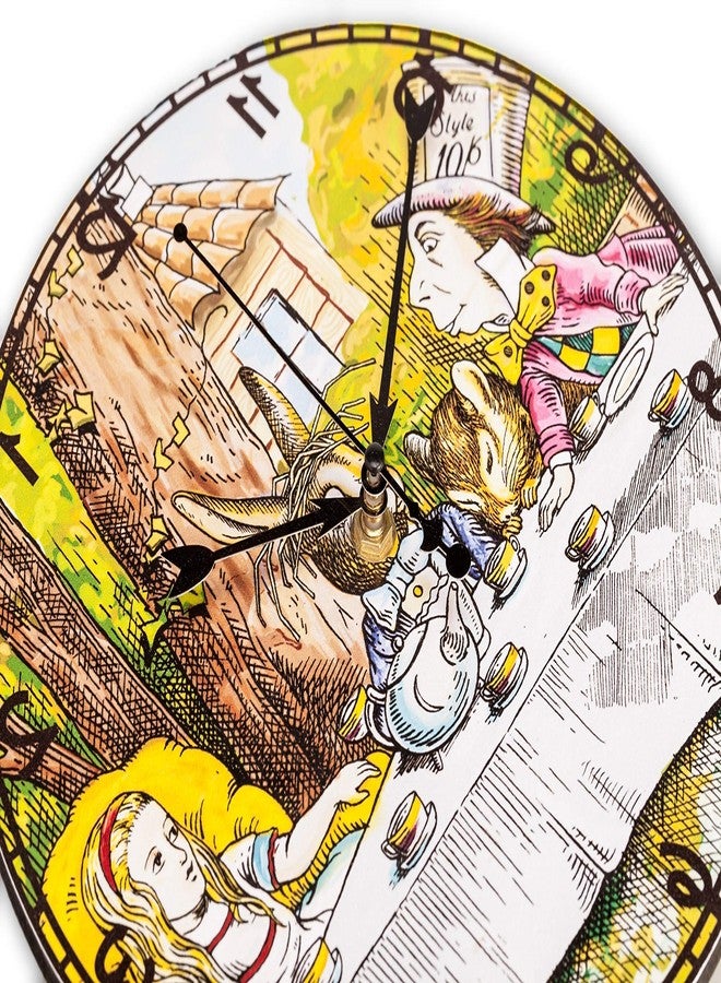 إيه أس في بي شوب متجر ASVP ساعة حائط معلقة بالعكس مستوحاة من أليس في بلاد العجائب - Image 2