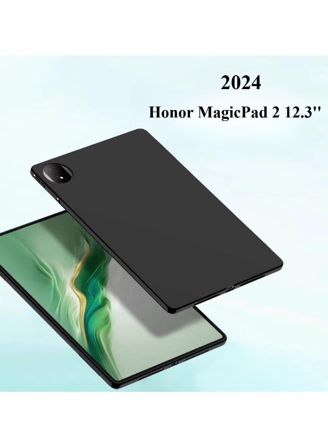 Honor MagicPad 2 غطاء حماية خلفي ناعم من السيليكون 12.3 بوصة (2024) لجهاز Honor Magic Pad 2 تابلت غطاء فندا - Image 2