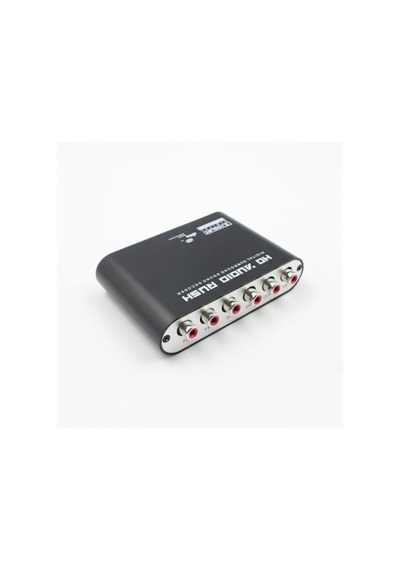 محول الصوت 5.1 قناة DTS Dolby/AC-3 مفكك تشفير الصوت الرقمي بالألياف البصرية والمحورية إلى محول صوت تناظري RAC - Image 2