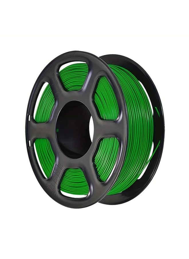 خيوط طابعة ثلاثية الأبعاد من مادة PETG مقاس 1.75 ملم، وزن 2.2 رطل، لون أخضر، متوافقة مع الطباعة عالية السرعة - Image 1