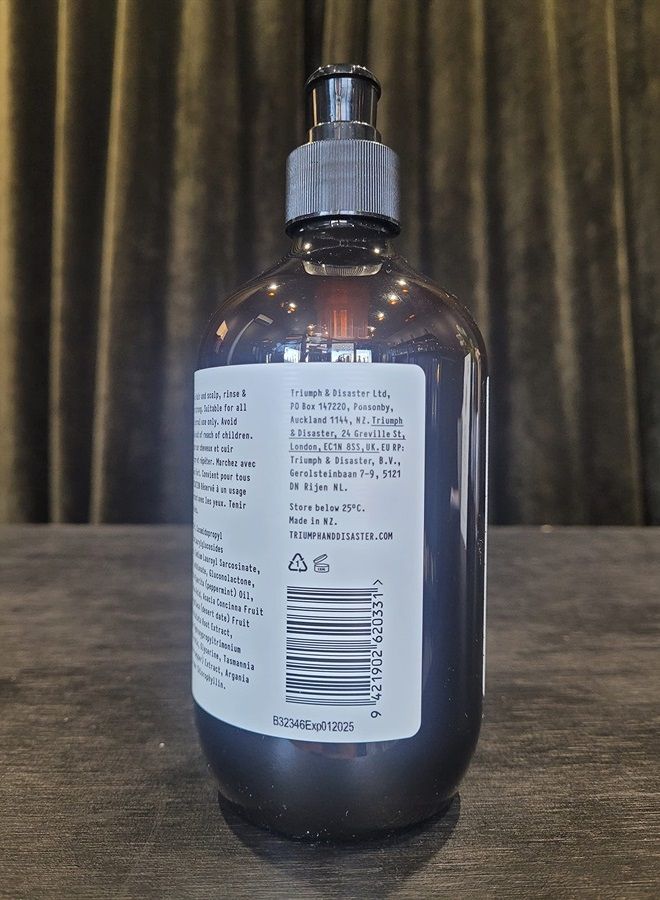 TRIUMPH & DISASTER Shampoo, Deep Cleansing - Soothes & Hydrates Sensitive, Dry and Damaged Hair & Scalp with Keratin for Men & Women, 16.9 fl oz - Image 3