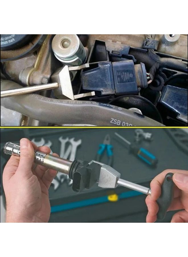 Silvery Ignition Coil Extractor Removal Tool For Volkswagen Audi Automotive T10094A - Image 3