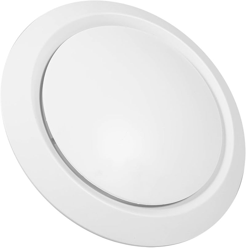 White 200mm Round Air Vent Cover For Wall Ceiling AC Bathroom Exhaust Supply Diffuser - Image 2