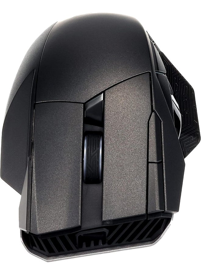 ASUS ROG Spatha X Wireless Gaming Mouse Magnetic Charging Stand, 12 Programmable Buttons, 19,000 DPI, Push-Fit Hot Swap Switch Sockets, ROG Micro Switches, ROG Paracord and Aura RGB Lighting - Image 3
