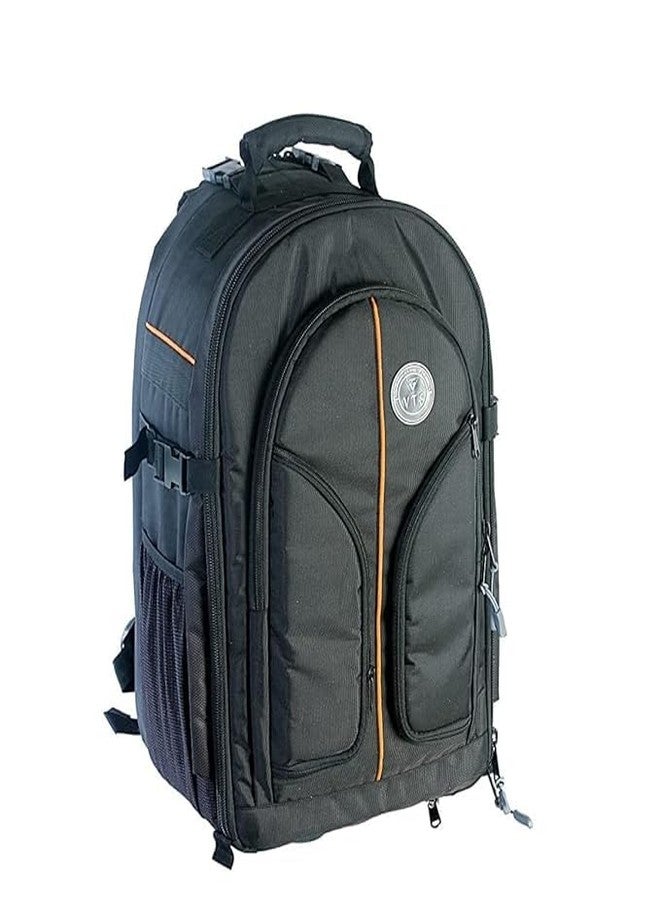 VTS® DSLR Camera Backpack Bag Waterproof Shock Proof For Lens Accessories Bag For Camera Camera Bag N001, Black - Image 2