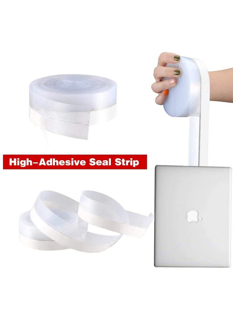 ISTARA ISTARA Window Seal Strip 1 Meter Door Tape for Seal and Window Sealing TapesRubber Door Tape for InsectsSound Proof and Stop air  - Image 3