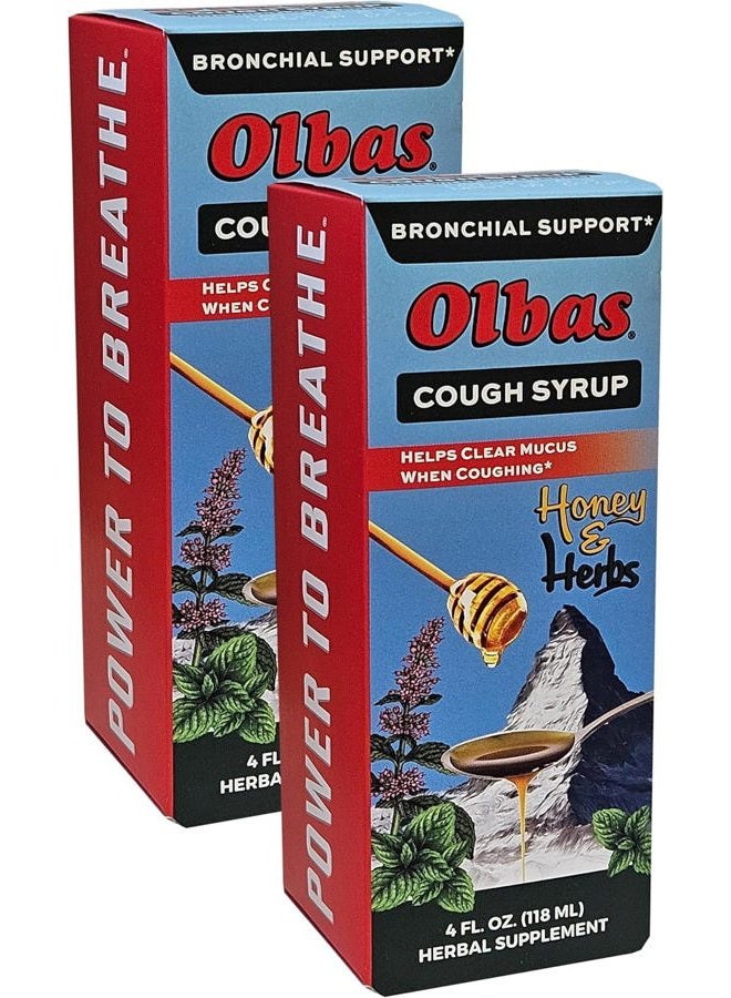 Olbas Syrup Cough Pack Of 2 4 Fl Oz Multi - Image 1
