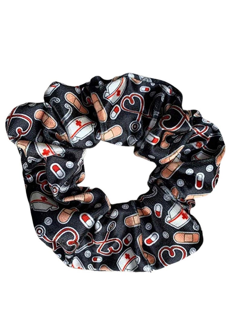 Infinity Collection - Infinity Collection Nurse Scrunchie Hair Ties and Nursing Elastics Gift - Image 1