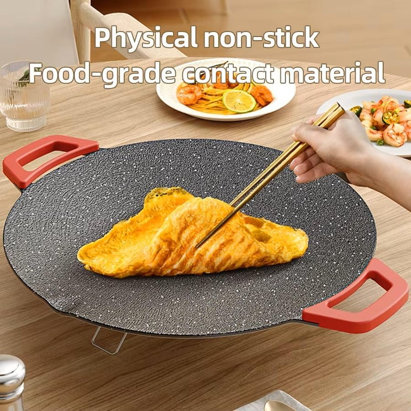 CLICKSWIFT Clickswift® 1 Pcs Portable Electric Tawa 35 Cm With Temperature Control Dosa, Roti, Chapati, Paratha Non-Stick Surface- Safe, Quick & Even Heating, 1500 Watts  - Image 4