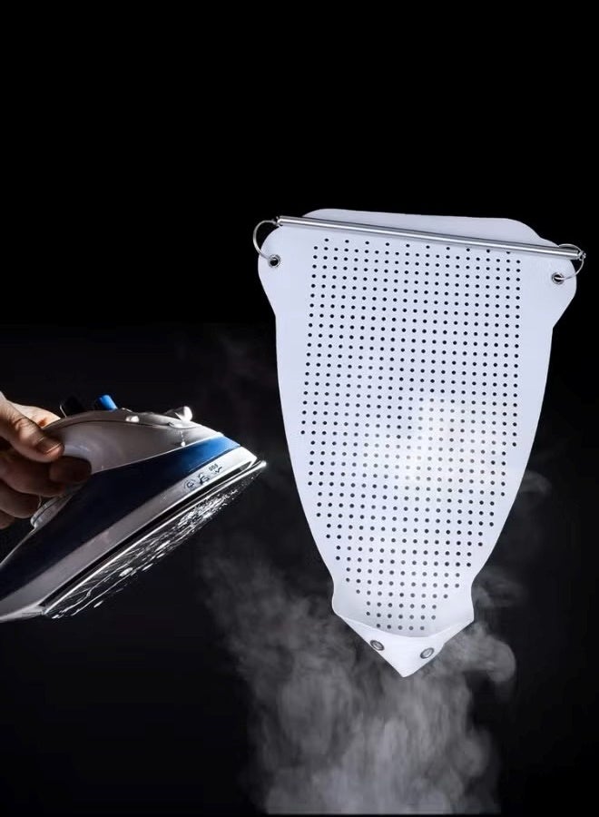 Ironing Board Cover, Ironing Shoe Cover For Prevents Burn, Sticking, iron Heat Protector, Steam Ironing Accessories, Iron Sole Shield for Most Irons, Fabric Protective Film - Image 2