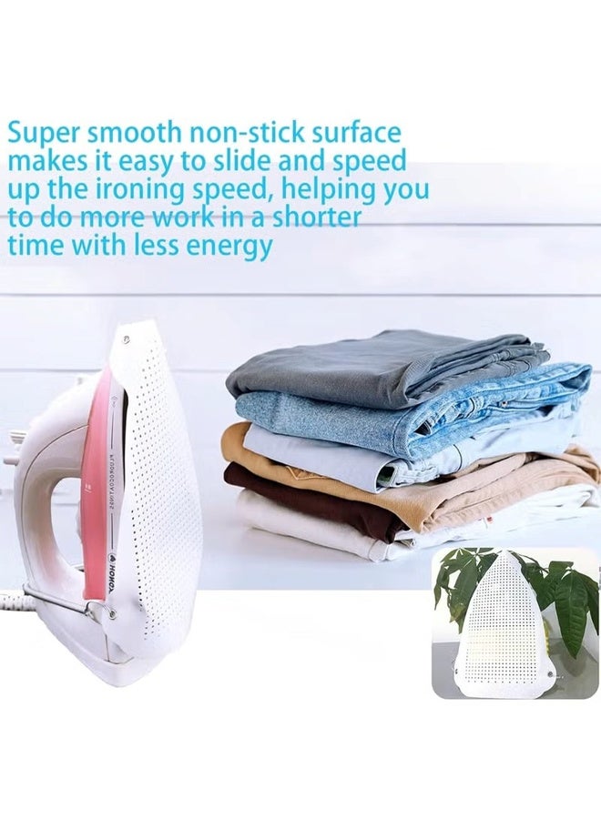 Ironing Board Cover, Ironing Shoe Cover For Prevents Burn, Sticking, iron Heat Protector, Steam Ironing Accessories, Iron Sole Shield for Most Irons, Fabric Protective Film - Image 5
