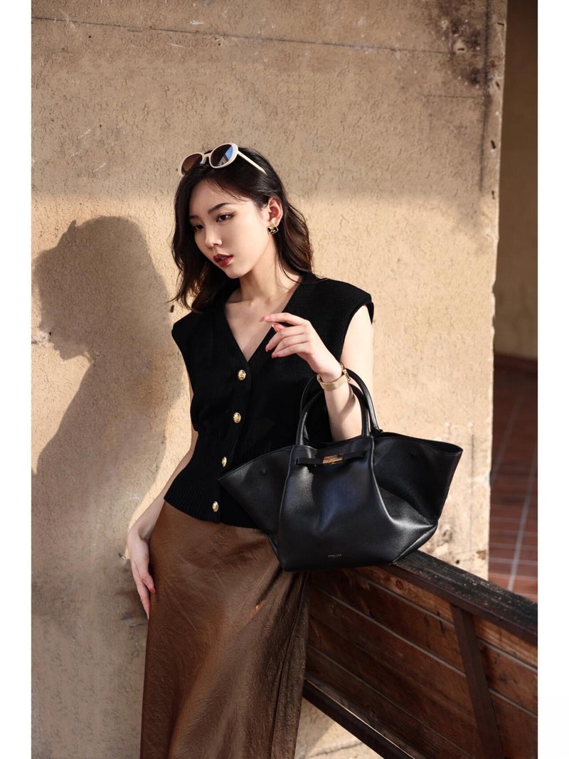 Demellier New York Bag Fashionable And Easiest For Match Wings Bag Large Capacity Tote Shoulder Underarm Portable Commuting Women'S Bag - Image 5