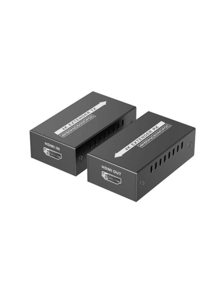 لينكينج موسع HDMI لمسافة 60 متر بدقة 4K@60Hz عبر CAT6 موديل LKV410P من لينكينج - Image 2