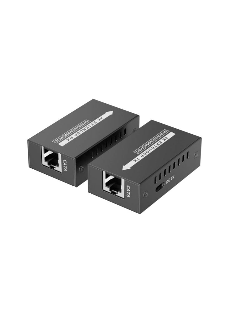 لينكينج موسع HDMI لمسافة 60 متر بدقة 4K@60Hz عبر CAT6 موديل LKV410P من لينكينج - Image 3
