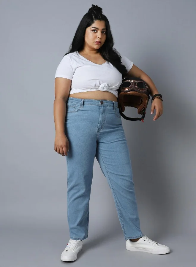 HIGH STAR Women Indigo Jeans