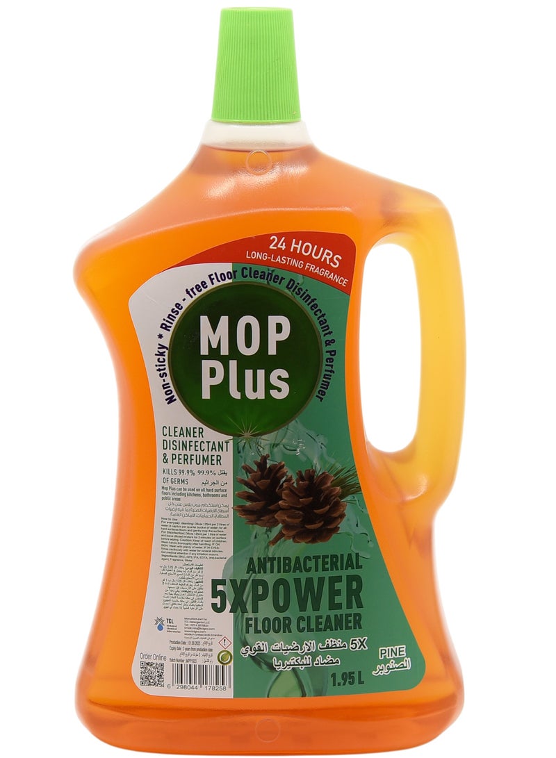 TCL Mop Plus Antibacterial Power Floor Cleaner Pine 1.95LT - Image 1