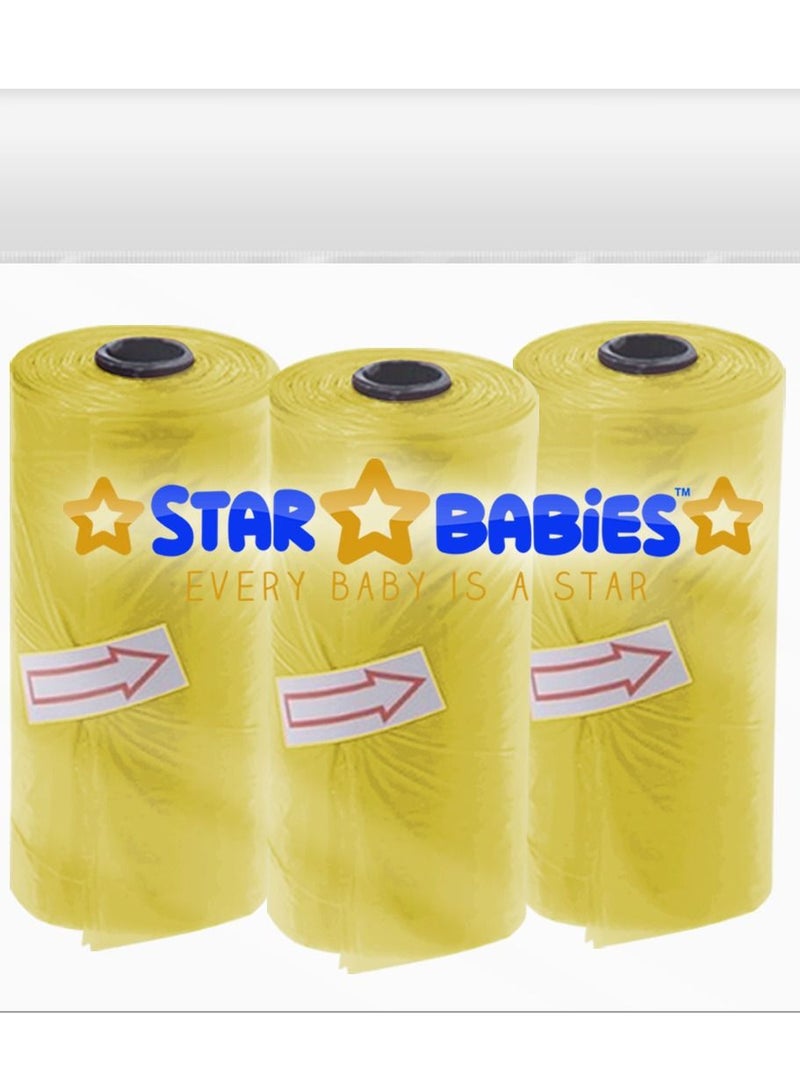 Star Babies - Scented bag - Pack of 3 - Yellow - Image 2