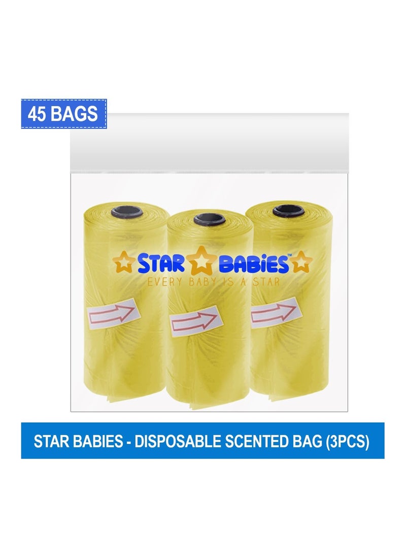 Star Babies - Scented bag - Pack of 3 - Yellow - Image 3