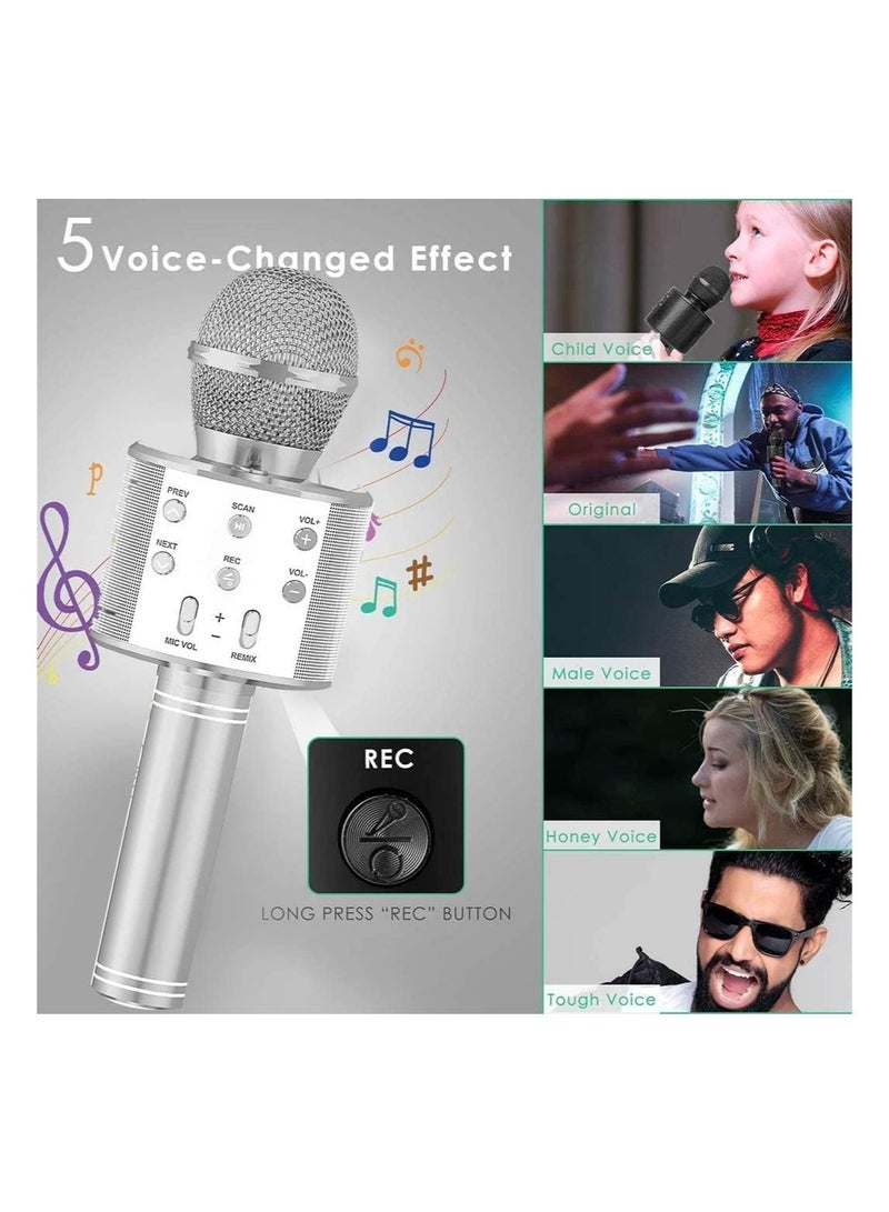 ELTRAZONE Bluetooth Microphone for kids Birthday Gift Toys for Age 3 4 5 6 7 8 9 10 Girls Boys Wireless Karaoke Mircrophone Little Kid Gifts Toy for Toddler ChildrenPh5840 - Image 5