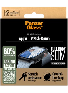 PanzerGlas Screen Protector Snappie Full Body Slim Black  Apple Watch 45mm '24", Apple Watch Series 10 46mm - pzsku/Z5581C445EAD2DEA8CA58Z/45/_/1725704220/d6e281d6-7bf5-4284-ad8b-d63b81232a18