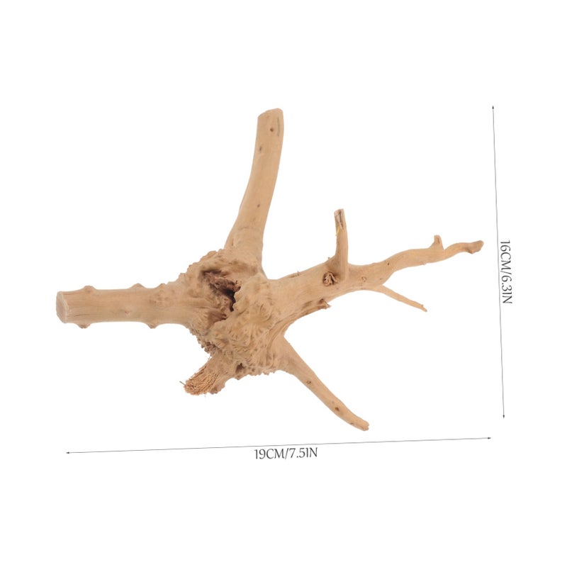Natural Driftwood Aquarium Decor Unique Shapes Textures for Fish Tanks Aquatic Landscape Design Stable Base Easy Placement - Image 3