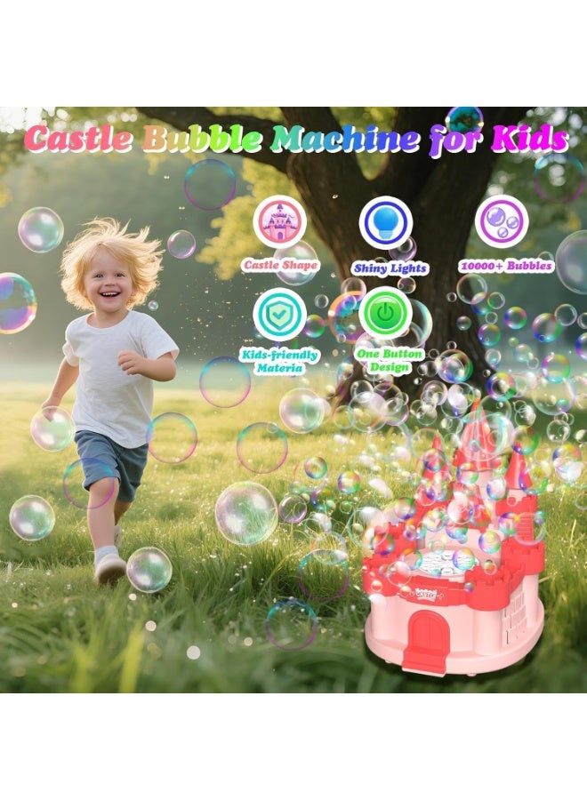JM Castle Automatic Bubble Machine with Lights for Kids - Image 4