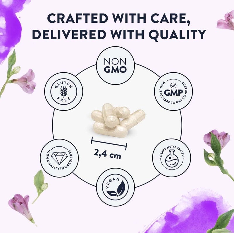 Aavalabs Magnesium Supplements for Women and Men 2400mg per Daily Dose 360mg Elemental 180 Magnesium Citrate Capsules 3 Capsules Per Day Vegan - Image 5