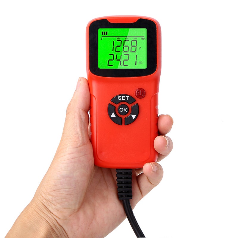 Car Battery Charger Tester Analyzer 12V 2000CCA Battery Voltage Test Charge Circuit Charge Tester Automatic Diagnosis - Image 3