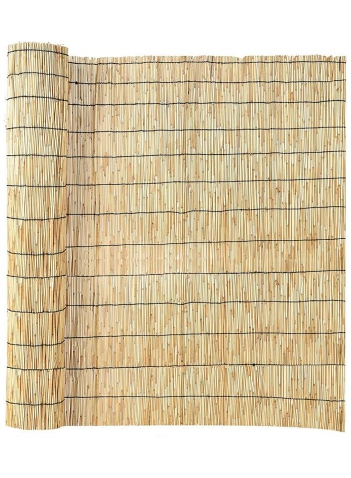 LINGWEI Natural Wooden Bamboo Roller Blinds Roman Window Shades Roll Bamboo Curtain  - Image 2