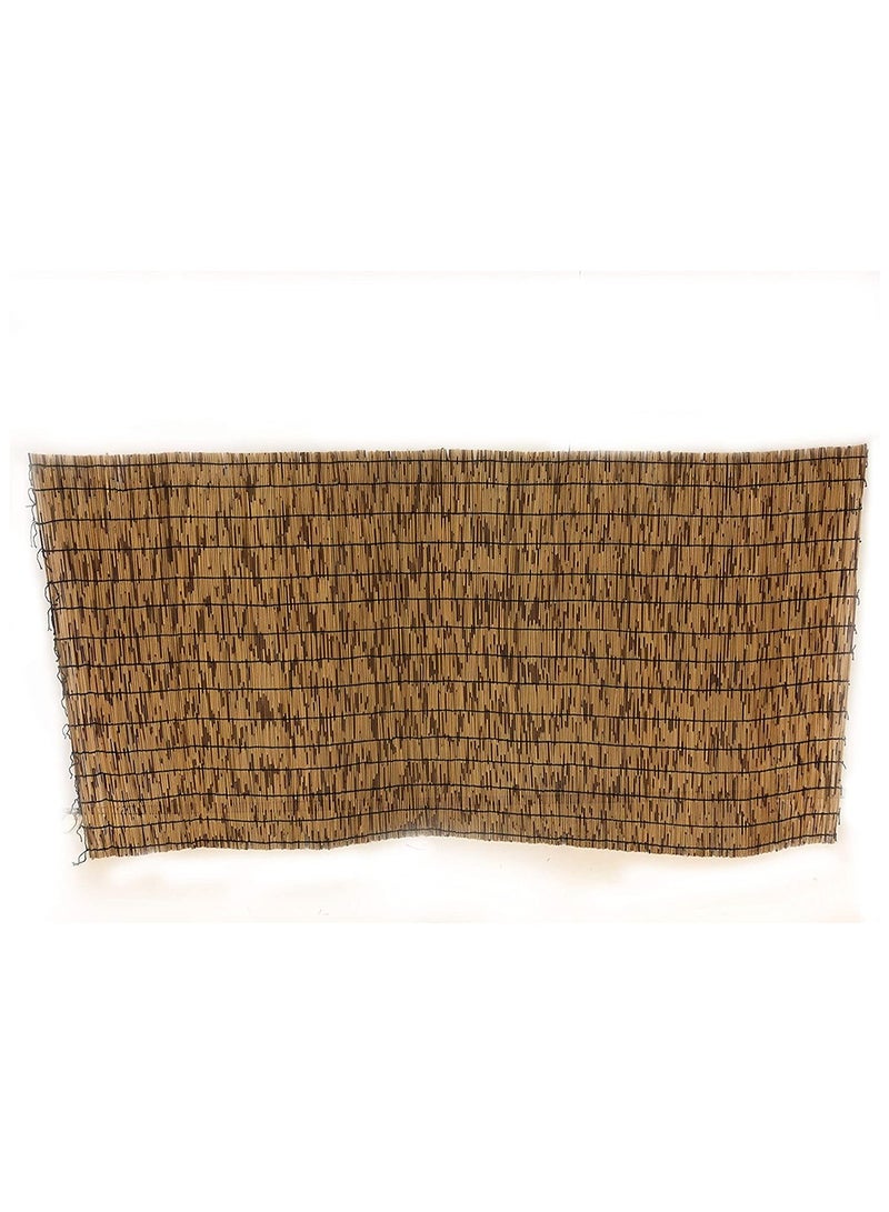 LINGWEI Natural Wooden Bamboo Roller Blinds Roman Window Shades Roll Bamboo Curtain  - Image 3