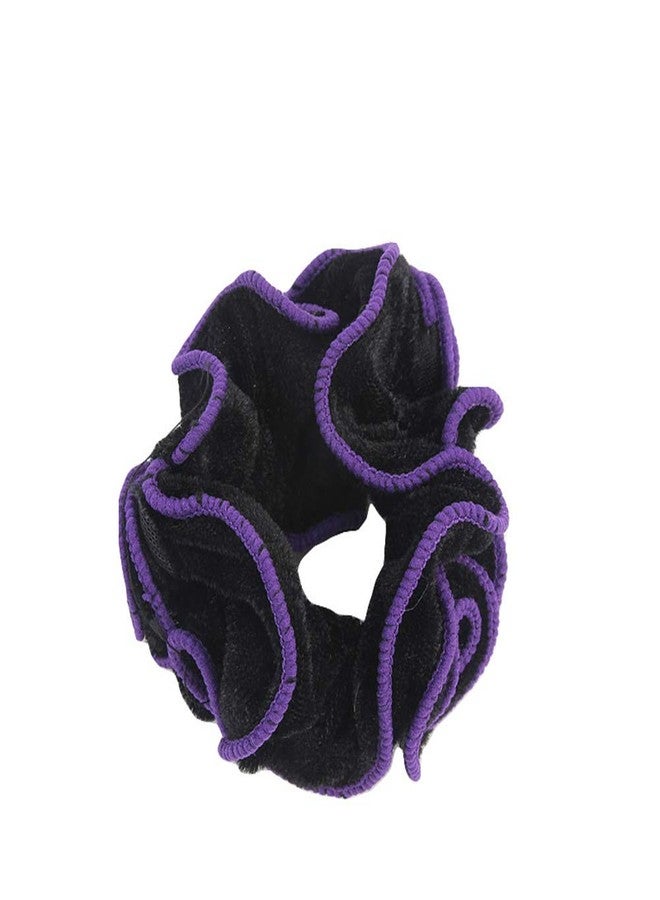 LOVEF 10 Pcs Premium Korean Velvet Scrunchies, Bands, Ties, and Ropes for Women or Girls Hair Accessories - Image 5