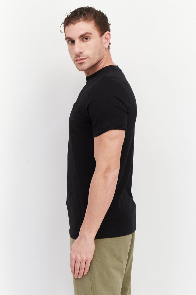 PUMA Men Sportswear Fit Embroidered Logo Outdoor T-shirts, Black - Image 4