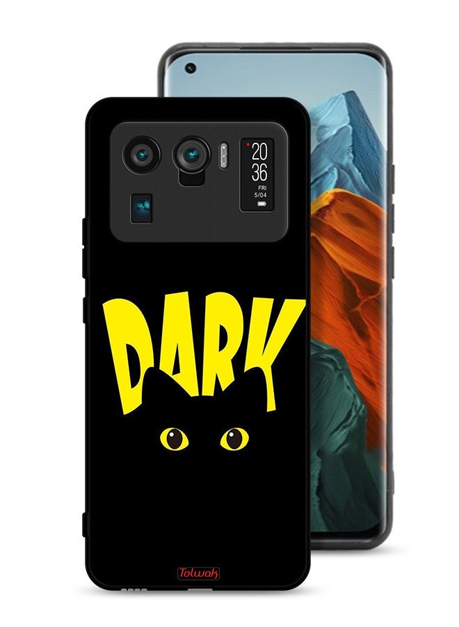 Tolwak Xiaomi Mi 11 Ultra Protective Case Cover Dark Cat - Image 1