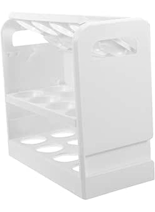 Egg Storage Organizer For Refrigerator Door Keeps Eggs Fresh And Safe Kitchen Organization - Image 1