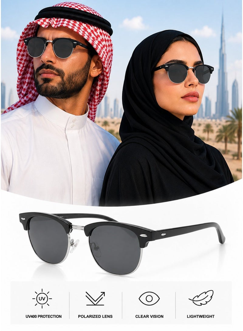 نظارات شمسية مستقطبة UV400 للقيادة في الهواء الطلق نظارات شمسية عصرية فاخرة للرجال والنساء - Image 1
