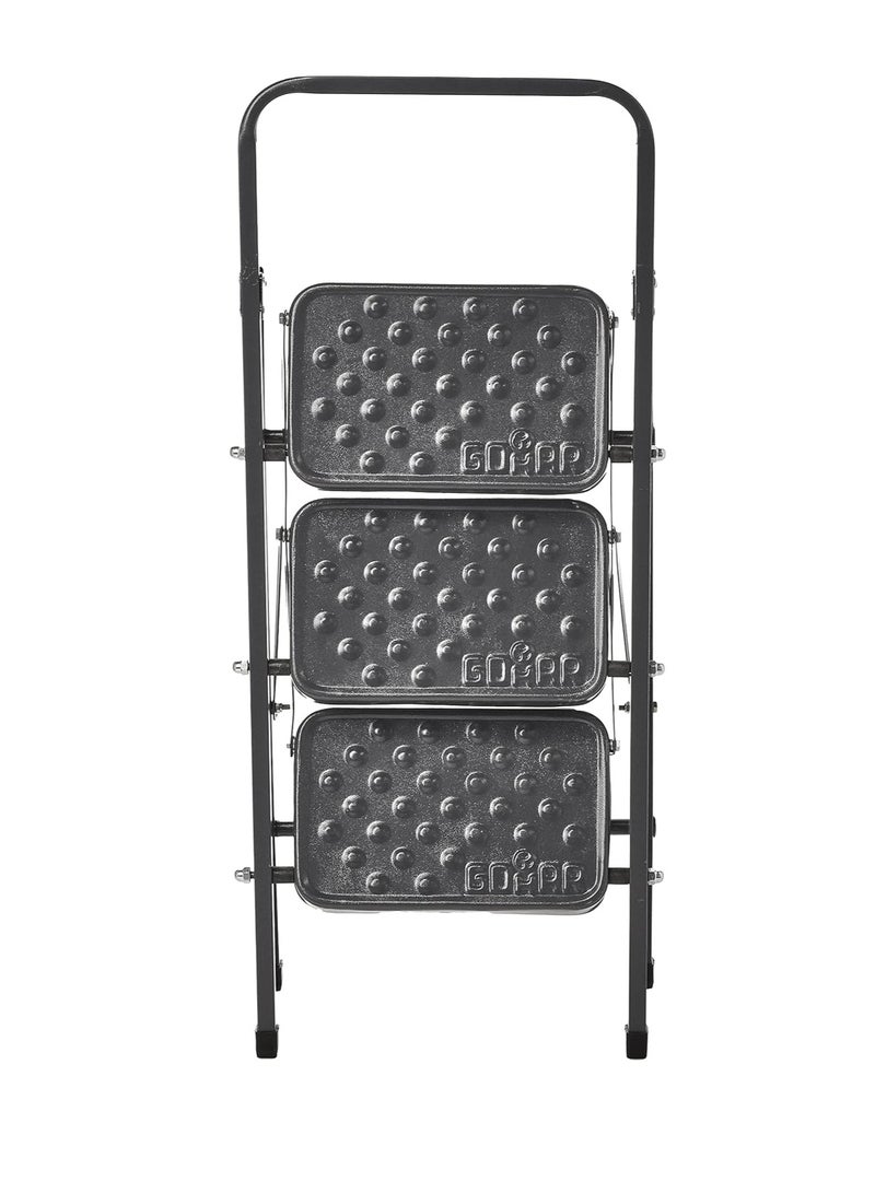 3-Step Wide Ladder - Durable, Compact, and Safe for Home Use - Image 4