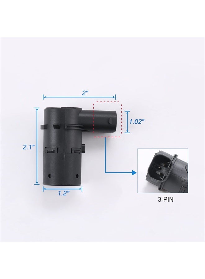 JDMSPEED New Set of 4 Pcs Bumper Backup Parking Sensor Replacement for 4F23-15K859-AA 4F2315K859AA - Image 5