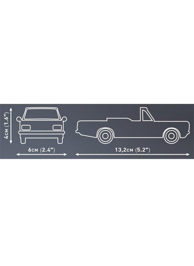 COBI COBI Historical Collection Opel Rekord C 1700L Cabriole Vehicle  - Image 3