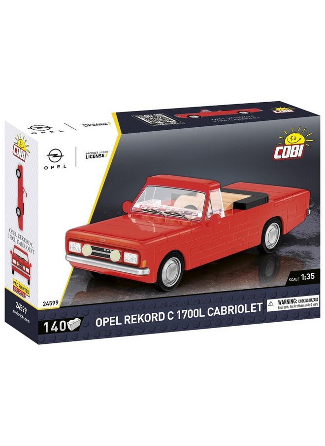 COBI COBI Historical Collection Opel Rekord C 1700L Cabriole Vehicle  - Image 2