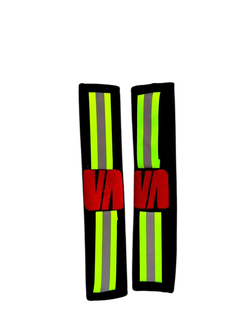Phosphorescent seat belt decoration car logo on belt decoration - Image 1