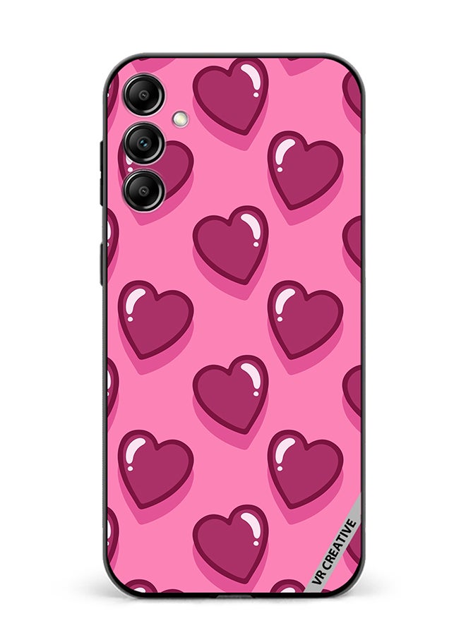 VR CREATIVE Protective Case Cover For Samsung Galaxy A55 Lovely Hearts Design Multicolour - Image 1