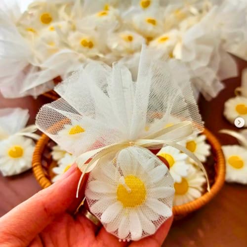R Wellness Candle Making Kit | Daisy Flower Candle Molds (6.5×6.5×2 cm) with 250g Soy Wax, 10 Wicks & 3 Pigment Colors | DIY Candle Making Supplies Set - Image 3