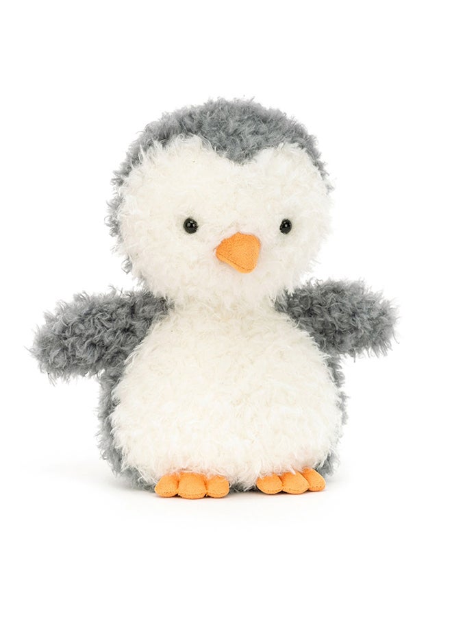 Jellycat Little Penguin 18 cm Soft Plush Toy, Small Grey & White Penguin Teddy, Cute Animal Collectable, Cuddly Gift for Babies, Kids & Plush Lovers - Image 1