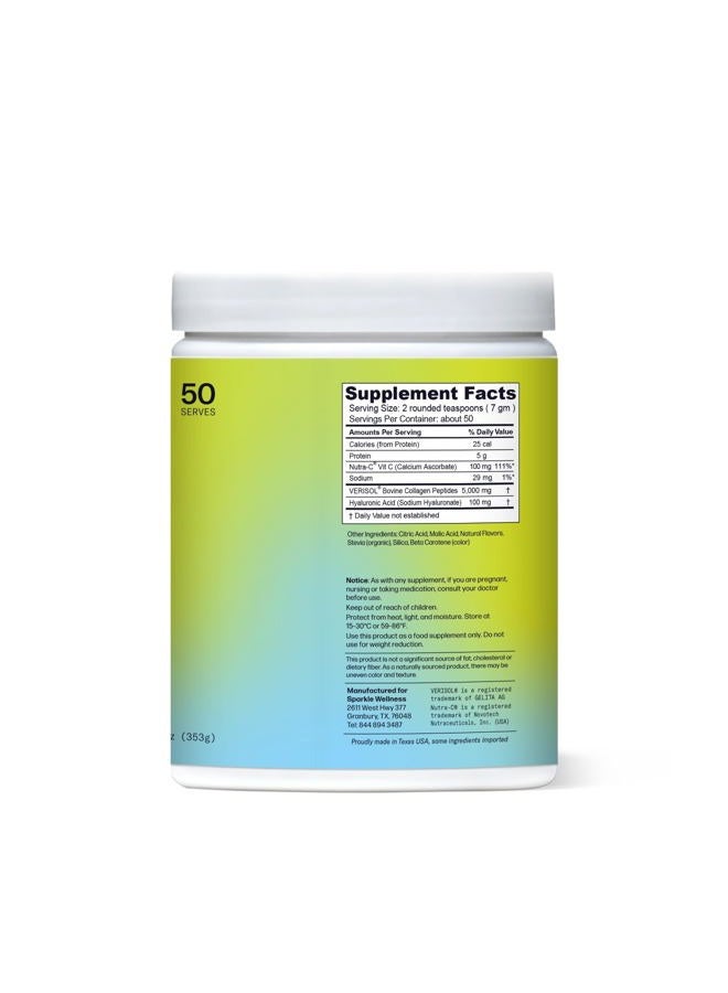 Sparkle Collagen سباركلي ويلنس سكين بوست بلس (استوائي) [50 حصة] | مكمل مسحوق الكولاجين مع ببتيدات الكولاجين الهيدروكسي VERISOL، فيتامين C وحمض الهيالورونيك - Image 5